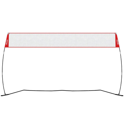 Freestanding Volleyball Training Net for Indoor or Outdoor Use, Adjustable Height Portable Net System with Carrying Bag, Professional Volleyball Practice Trainer for Hitting or Serving Drills.