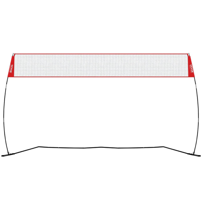 Freestanding Volleyball Training Net for Indoor or Outdoor Use, Adjustable Height Portable Net System with Carrying Bag, Professional Volleyball Practice Trainer for Hitting or Serving Drills.