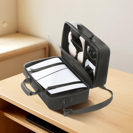 PS5 Carrying Case Travel Bag for Playstation 5 Slim EVA Soft Lining.