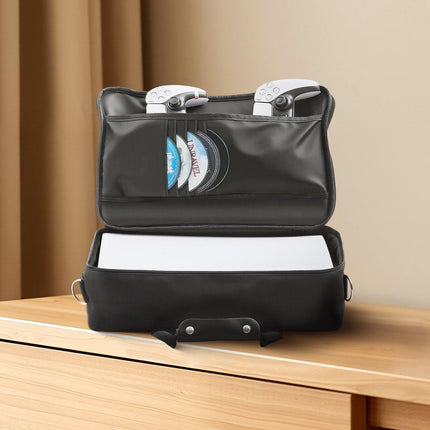 PS5 Carrying Case Travel Bag for Playstation 5 PS5 Slim Waterproof Nylon.