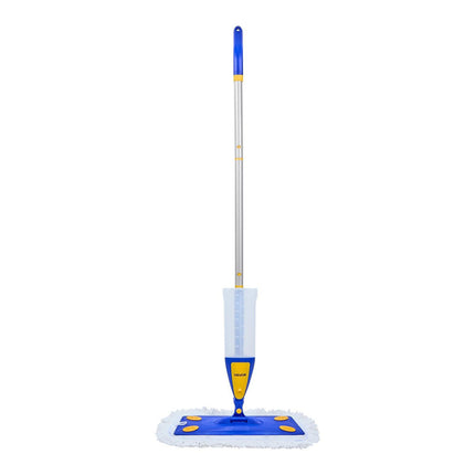 Spray Mop, with 3 Washable Pads for Dry and Wet Floor Cleaning & an 800ml Refillable Water Tank, Microfiber Dust Wet Mop & Twisted Cotton Dry Mop, Commercial Home Use for Tiles/Vinyl/Wood Floor.