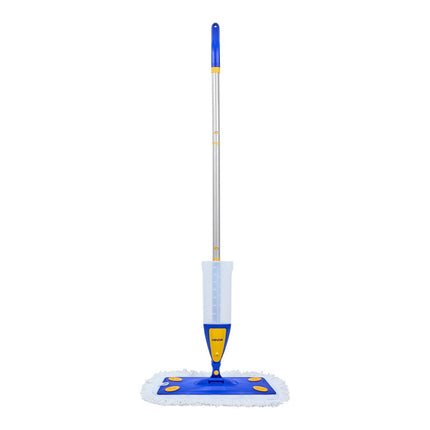 Spray Mop, with 3 Washable Pads for Dry and Wet Floor Cleaning & an 800ml Refillable Water Tank, Microfiber Dust Wet Mop & Twisted Cotton Dry Mop, Commercial Home Use for Tiles/Vinyl/Wood Floor.