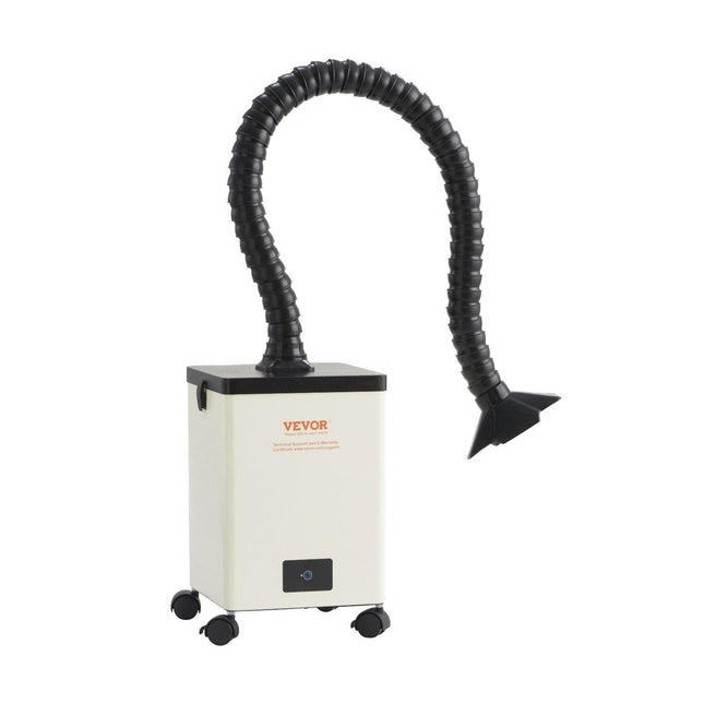 Solder Fume Extractor, 150W Soldering Smoke Extractor with 3-Stage Filters, 332 m³/h Strong Suction Smoke Absorber and Purifier for Soldering, Engraving, DIY Welding, Salon.