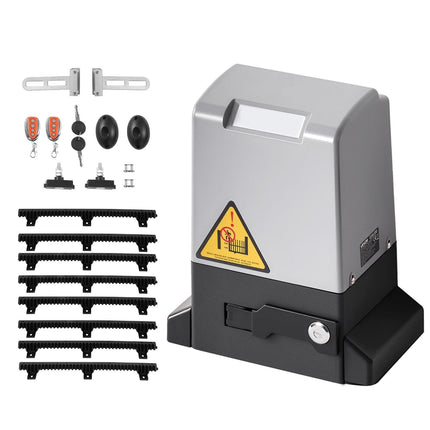 280W Electric Sliding Gate Opener 816kg Chain Drive Infrared Sensor.