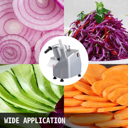Vegetable Cutter Commercial Food Processor 6 Cutting Disks Vegetable Processor.