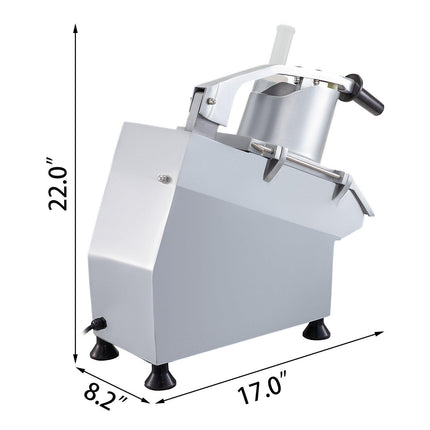 Vegetable Cutter Commercial Food Processor 6 Cutting Disks Vegetable Processor.