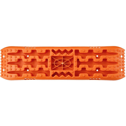 10 TON Traction Boards with PP Material, Recovery Boards for Off-road Vehicles/Cars/Pickups/SUVs/RVs, Pair Tire Traction Mats on Snow, Sand, Mud and Loose Terrain, Storage Bag, Long, Orange.