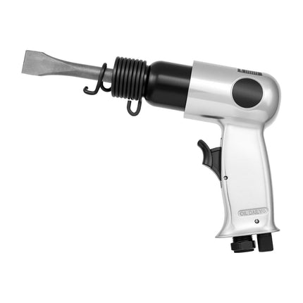 Air Hammer, 4500BPM Pneumatic Hammer with 40mm Stroke & 4PCS Chisels Round Shank, Lightweight & Compact Air Chisel Pneumatic Shovel Tool for Cutting Punching Scraping.