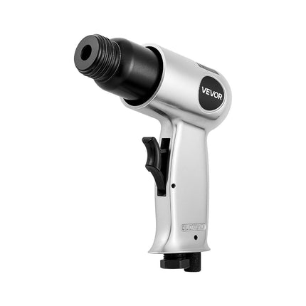 Air Hammer, 4500BPM Pneumatic Hammer with 40mm Stroke & 4PCS Chisels Round Shank, Lightweight & Compact Air Chisel Pneumatic Shovel Tool for Cutting Punching Scraping.