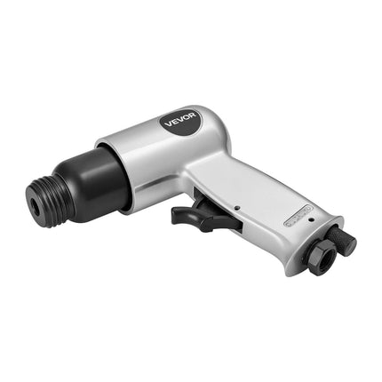 Air Hammer, 4500BPM Pneumatic Hammer with 40mm Stroke & 4PCS Chisels Round Shank, Lightweight & Compact Air Chisel Pneumatic Shovel Tool for Cutting Punching Scraping.
