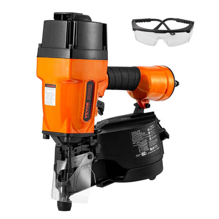 MCN90 Coil Framing Nailer 45mm to 90mm 15 Degree Pneumatic Nail Gun.