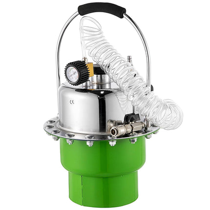 Pneumatic Air Pressure Bleeder, Brake Pressure Bleeding Tool Portable Brake and Clutch Bleeder Valve System Kit Garage Workshop Mechanics Brake Oil and Fluid Extractor Bleeder Tool.