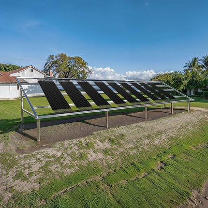 Solar Pool Heater 1235 x 3100mm Aboveground & Inground Pool Heating System.