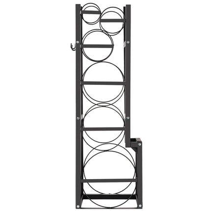 Refrigerant Tank Rack Cylinder Tank Rack w/ 1*50lb 2*30lb &3 Small Bottles.