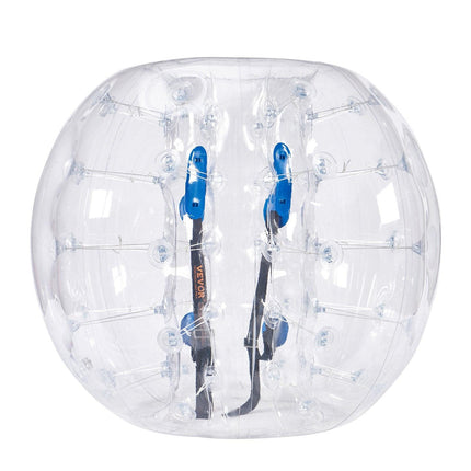 Inflatable Bumper Ball 1-Pack, 4FT/1.2M Body Sumo Zorb Balls for Teen & Adult, 0.8mm Thick PVC Human Hamster Bubble Balls for Outdoor Team Gaming Play, Bumper Bopper Toys for Garden, Yard, Park.