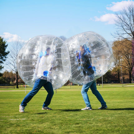 Inflatable Bumper Ball 1-Pack, 4FT/1.2M Body Sumo Zorb Balls for Teen & Adult, 0.8mm Thick PVC Human Hamster Bubble Balls for Outdoor Team Gaming Play, Bumper Bopper Toys for Garden, Yard, Park.