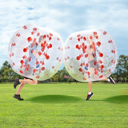 Inflatable Bumper Ball 1-Pack, 4FT/1.2M Body Sumo Zorb Balls for Teen & Adult, 0.8mm Thick PVC Human Hamster Bubble Balls for Outdoor Team Gaming Play, Bumper Bopper Toys for Garden, Yard, Park.