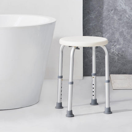 Shower Chair for Inside Shower, Adjustable Height Shower Stool, Non-Slip Bench Bathtub Seat Stool for Elderly Disabled Adults Handicap, 300 lbs Capacity.