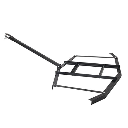 Drag Harrow, 66" Width Tow Behind Drag Harrow, Q235 Steel Driveway Grader with Adjustable Bars & Pin Hitch, Support up to 50 lbs, Tractor Driveway Harrow for ATVs, UTVs, Garden Lawn Tractors.