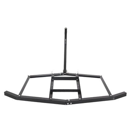 Drag Harrow, 66" Width Tow Behind Drag Harrow, Q235 Steel Driveway Grader with Adjustable Bars & Pin Hitch, Support up to 50 lbs, Tractor Driveway Harrow for ATVs, UTVs, Garden Lawn Tractors.