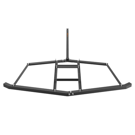 Driveway Drag, 76.57" Width Tow Behind Drag Harrow, Q235 Steel Driveway Grader with Adjustable Bars, Support up to 50 lbs, Driveway Tractor Harrow for ATVs, UTVs, Garden Lawn Tractors.