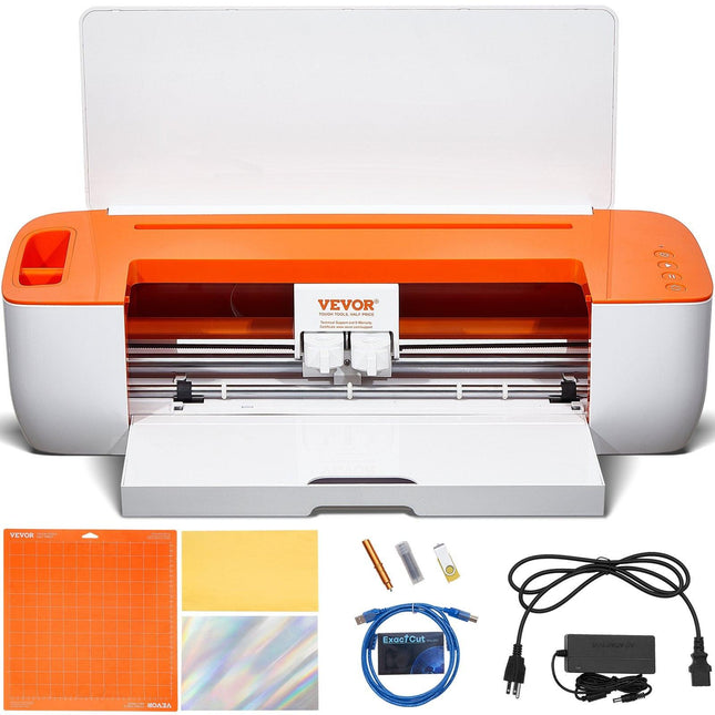 Vinyl Cutter Machine, Bluetooth Connectivity DIY Cutting Machine, Compatible with iOS, Android, Windows and Mac, Massive Designs Included, for Creating Customized Cards, Home Decor.