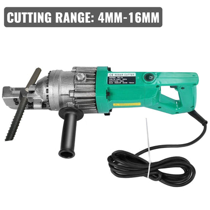 Electric Rebar Cutter 16mm Reo Steel Cutter Concrete Construction.