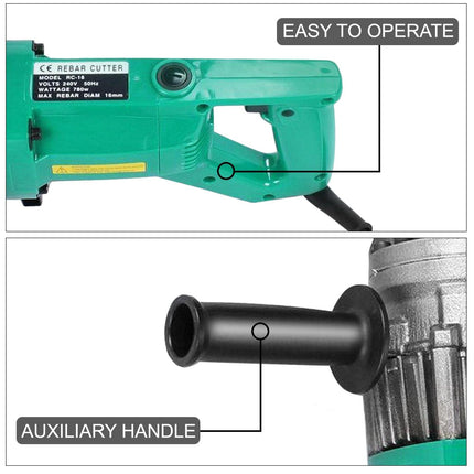 Electric Rebar Cutter 16mm Reo Steel Cutter Concrete Construction.
