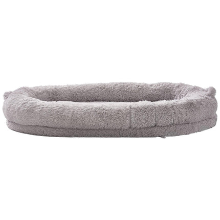 Human Dog Bed 1820x1220x250 mm Human Size Dog Bean Bed Washable PV Velvet.