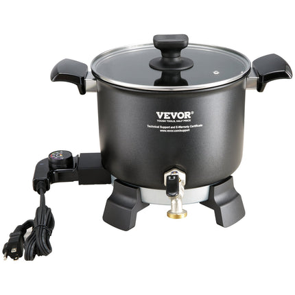 Wax Melter for Candle Making, 5 Liter Large Electric Wax Melting Pot Easy Pour Spout, 4-level Temperature Control, Easy Clean for Candle Soap Cream Beauty Bulk Production Business or Home.