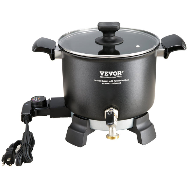Wax Melter for Candle Making, 5 Liter Large Electric Wax Melting Pot Easy Pour Spout, 4-level Temperature Control, Easy Clean for Candle Soap Cream Beauty Bulk Production Business or Home.