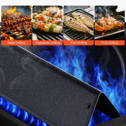 Flavorizer Bars, 39cm Grill Replacement Part, for Weber Spirit I & II 200 Series Grills, Including Spirit ll E-210, ll E-220, ll S-210, E-210, S-210, Porcelain-enameled Steel Heat Plate, 3 Pack.