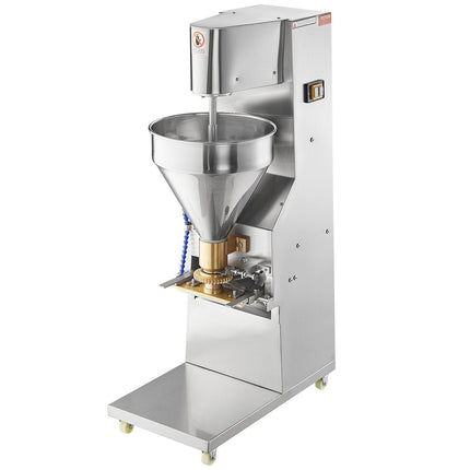 Commercial Meatball Forming Machine, 280 PCs/min Automatic Meatball Maker, 1100W Electric Fish Beef Pork Shrimp Ball Making Tool, Stainless Steel Meatball Former with 18/20/22/26/30/32 mm Models.