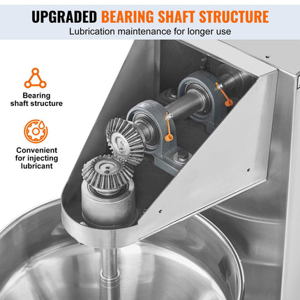 Commercial Meatball Forming Machine, 280 PCs/min Automatic Meatball Maker, 1100W Electric Fish Beef Pork Shrimp Ball Making Tool, Stainless Steel Meatball Former with 18/20/22/26/30/32 mm Models.