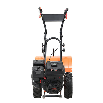 Tiller Cultivator Gas Powered, 212CC 4-Stroke Garden Cultivator, Tiller with 4 Steel Adjustable Rear Tines for Lawn, Garden and Field Soil Cultivation.