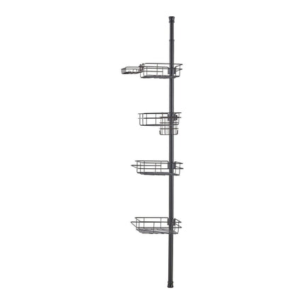 42" to 114" High Shower Corner Caddy Tension Pole Rust-Proof Tension Pole.
