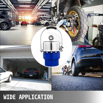 Pneumatic Air Pressure Bleeder Brake Bleeder and Clutch Bleeder Valve System Kit.