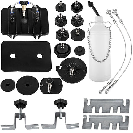 Pneumatic Air Pressure Bleeder Brake Bleeder and Clutch Bleeder Valve System Kit.