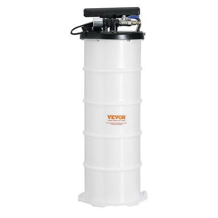 Fluid Extractor, 6.5 Liters Capacity, Pneumatic/Manual Oil Changer Vacuum Fluid Extractor with Dipstick and Liquid Suction Hose, Oil Extractor Change Pump for Automotive Fluids Vacuum Evacuation.