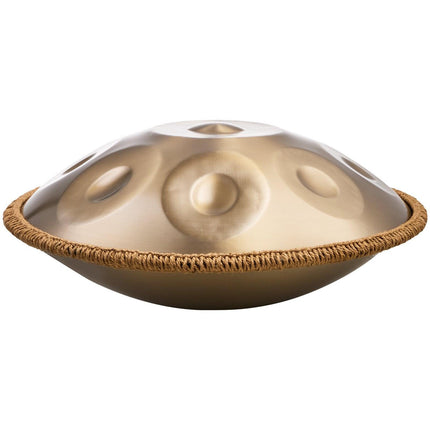 Handpan Drum 22 in 10 Notes D Minor Hand Drum Instrument with Mallet.