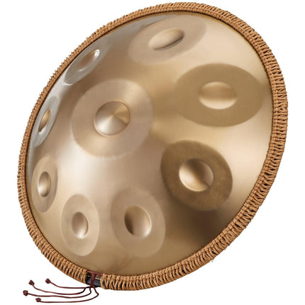 Handpan Drum 22 in 9 Notes D Minor Steel Hand Drum with Mallets for Adult.