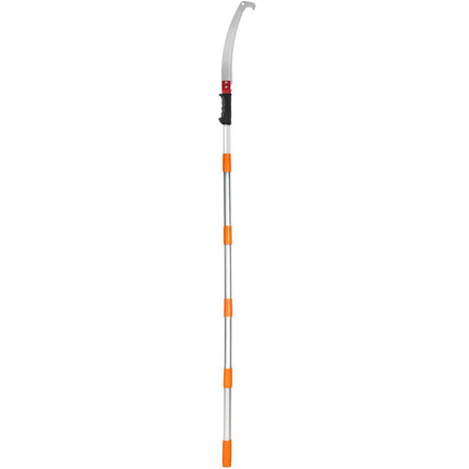 Manual Pole Saw Extendable Tree Pruner 1.4 m-3 m Aluminum Alloy Pole.