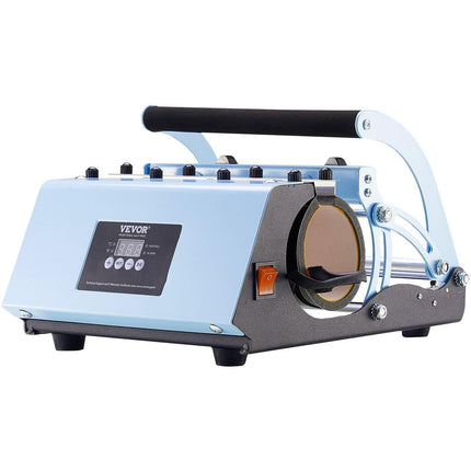 Tumbler Heat Press Machine 11-30oz Mug Press Sublimation Tumblers Blue.