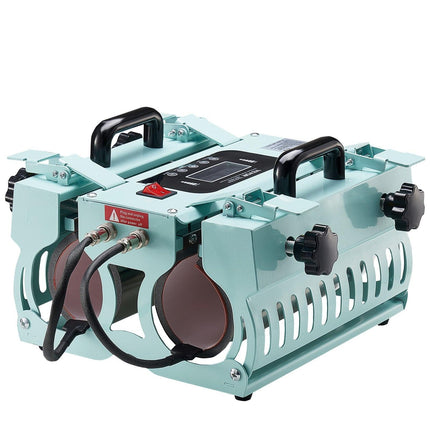 Tumbler Heat Press Machine 2 Station Heaters 11-30oz Mug Press Sublimation.