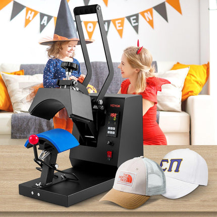 Hat Heat Press Cap Heat Press Machine 4 Heating Pads Sublimation Transfer.