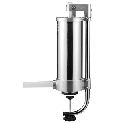 Sausage Stuffer 5LBS/3L Capacity Homemade Sausage Maker Stainless Steel.