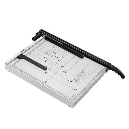 Paper Cutter, Guillotine Trimmer, 457 mm Cut Length, 20 Sheets Capacity, Heavy Duty Guillotine Paper Cutter with Guard Rail/Blade Lock for Cardstock/Cardboard, Paper Trimmer for Home Office.
