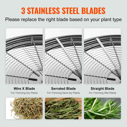 Leaf Bowl Trimmer, 24'' Trimmer Bowl, Manual Bud Trimmer with Stainless-Steel Blades for Twisted Spin Cut, Clear Visibility Dome and Hand Pruner Included, for Cutting Leaves, Buds, Flowers.