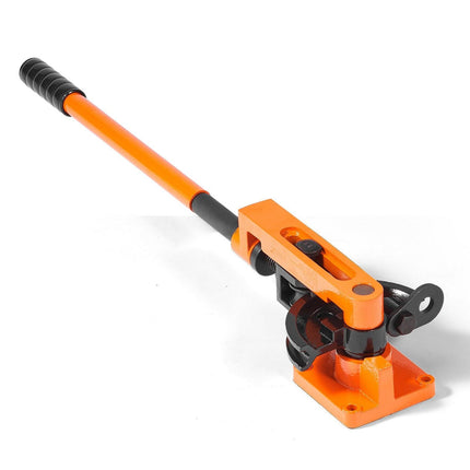 VEVOR Pipe Tube Bender, 3/8" to 1" OD Manual Pipe Tube Bender with 7 Bending Dies, 180° Copper Aluminum Pipes Bending Tools for HVAC Air Conditioning Refrigerator Auto Repair.