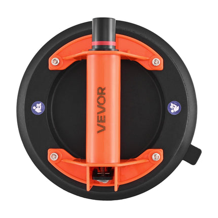 VEVOR Vacuum Suction Cup, 203 mm Vacuum Glass Lifter with ABS Handle, 180 kg Max Lifting Capacity Tile Suction Cup Tool with Carrying Case for Lifting Large Tile, Granite, Drywall, Windows (1-Pack).